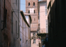 Cattedrale torre campanaria Asti Cattedrale torre campanaria Asti