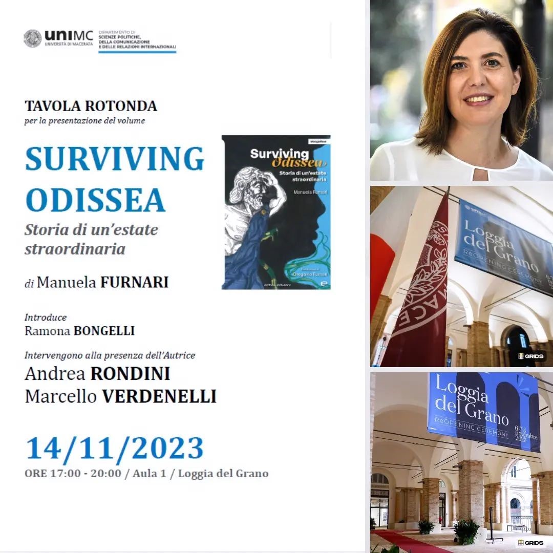 Università di Macerata: "Surviving Odissea" di e con Manuela Furnari Università di Macerata: "Surviving Odissea" di e con Manuela Furnari