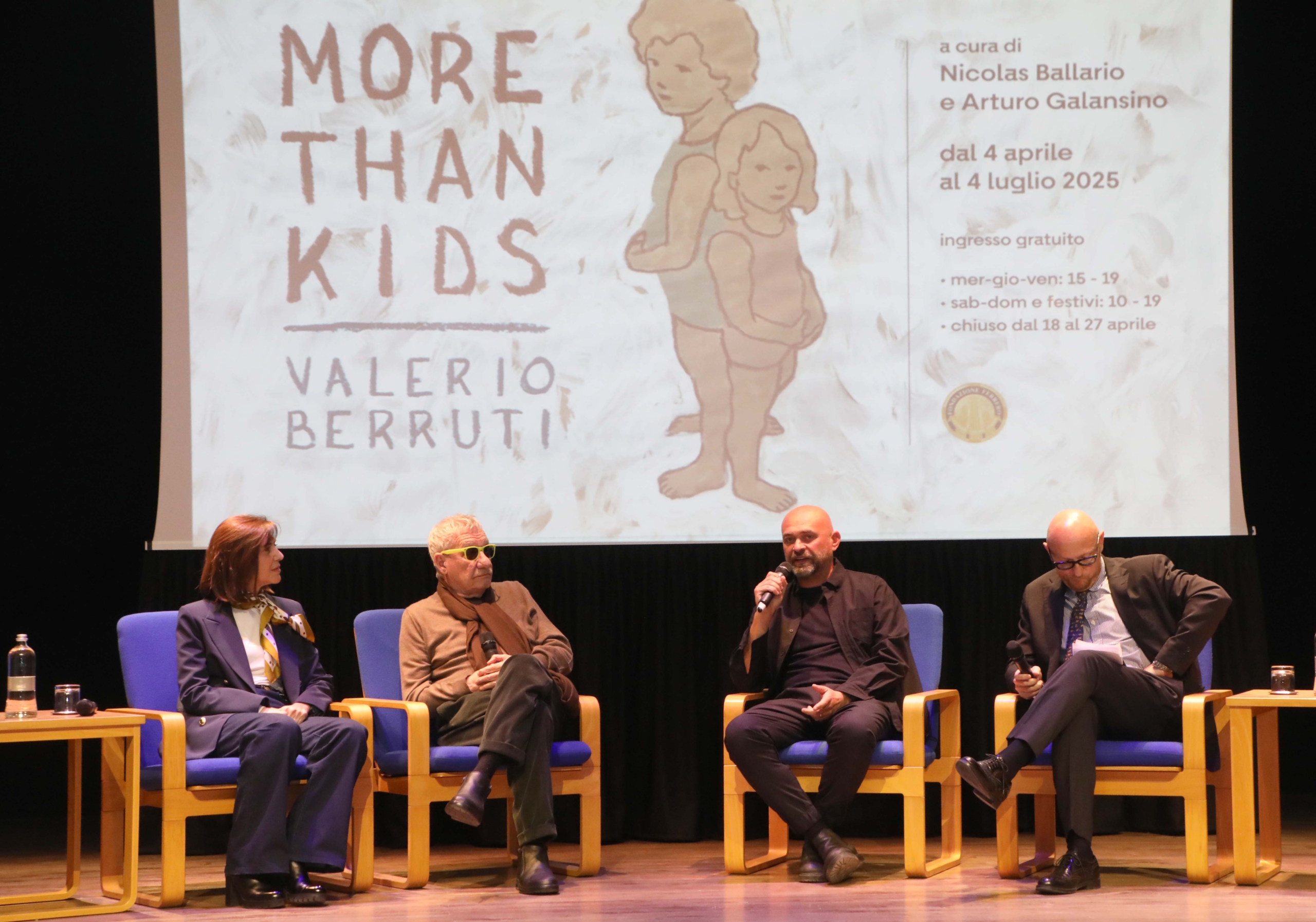 Valerio Berruti Paolo Conte Manuela Furnari Arturo Galansino
